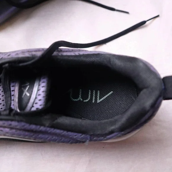 Nike Air Max 720 Northern Lights Men 10.5 Sneaker Purple Airmax Athleisure Metal - Picture 7 of 8